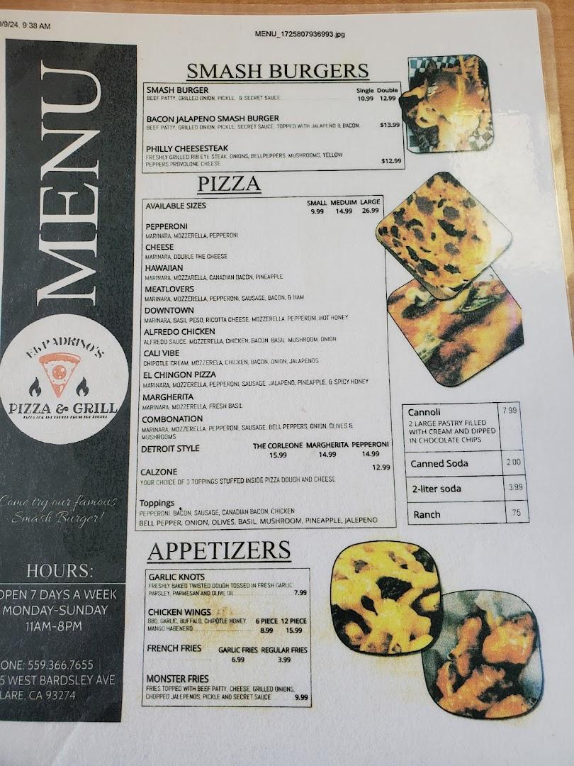 El Padrinos Pizza and grill